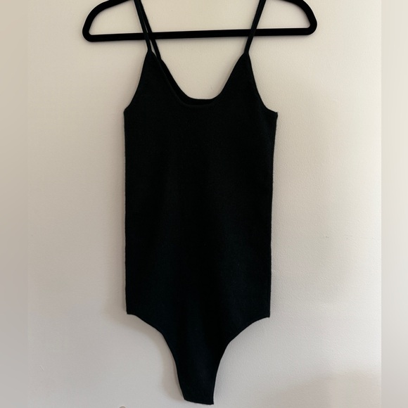 Sister Katie Anne Hathaway Forest Green Cashmere Yak Bodysuit - Picture 9 of 10